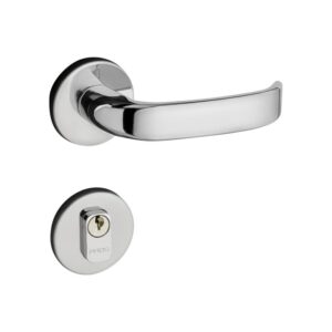 Fechadura Pado 931/40 Externa Magnum cromada com roseta