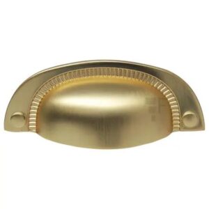 Puxador De Sobrepor Colonial Concha 222 96mm Recartilhado Italy Line